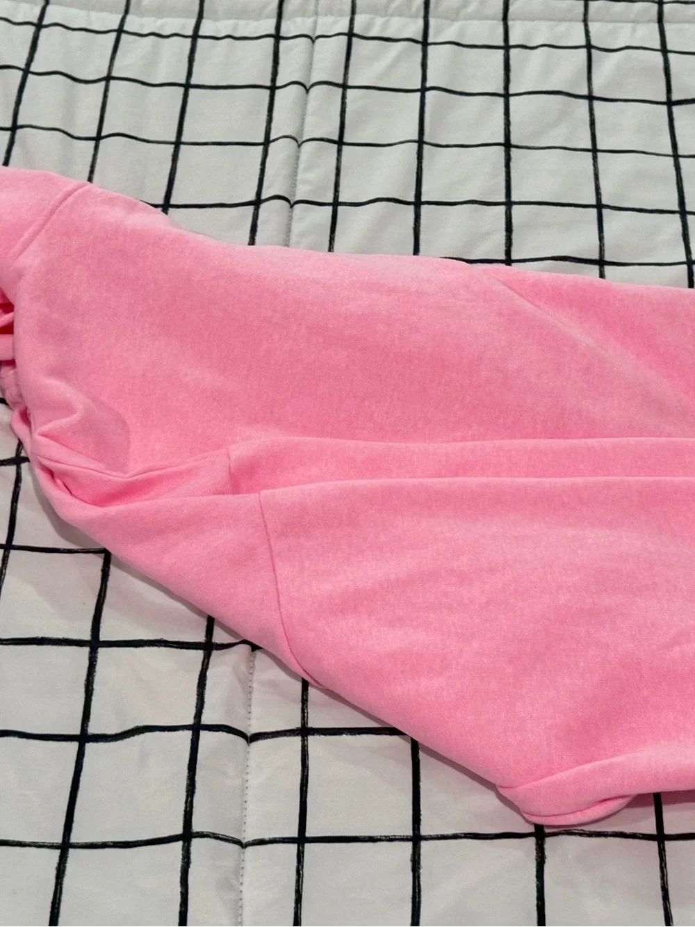 Justice Pink Hooded Zip Sweatshirt with Gold Hardware